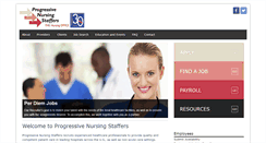 Desktop Screenshot of progressivenursing.com